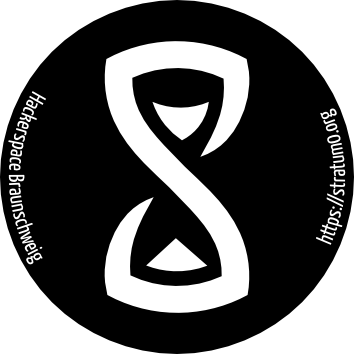 Datei:Aufkleber schwarz Hackerspace Braunschweig und URL.png