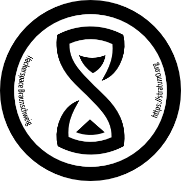 Datei:Aufkleber vertikal Hackerspace Braunschweig und URL.png