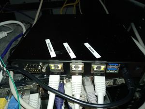 Strapu im Serverschrank