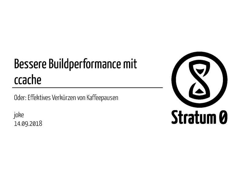 Datei:Bessere Buildperformance mit ccache.pdf
