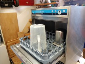 erste Inbetriebnahme, noch in der Werkstatt