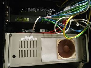 trokn im Serverschrank